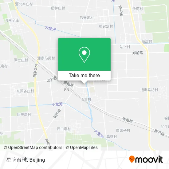 星牌台球 map