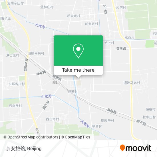 京安旅馆 map