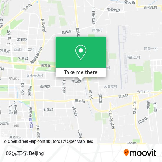 82洗车行 map