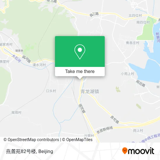 燕麓苑82号楼 map