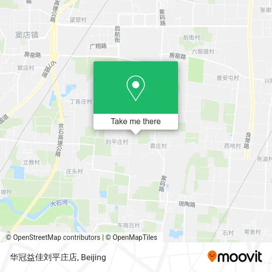 华冠益佳刘平庄店 map