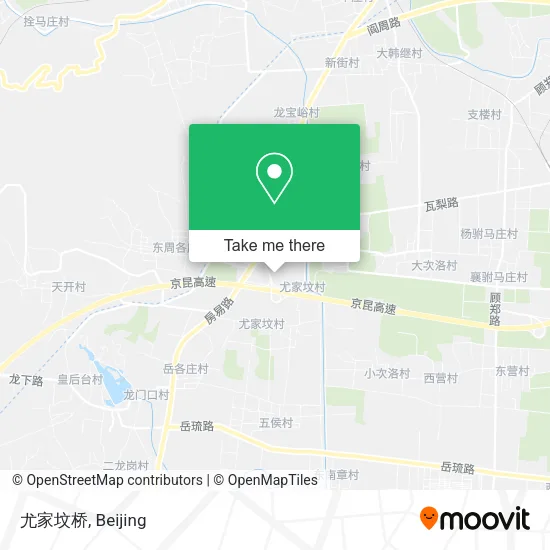 尤家坟桥 map