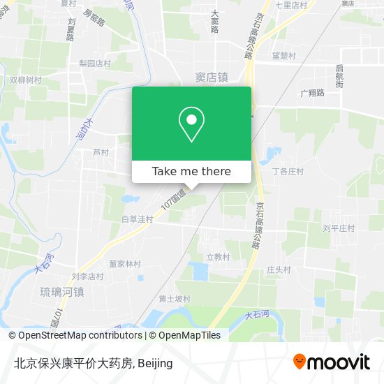 北京保兴康平价大药房 map
