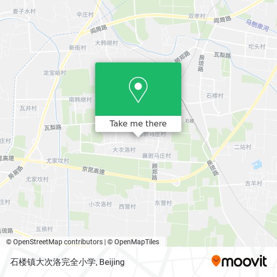 石楼镇大次洛完全小学 map