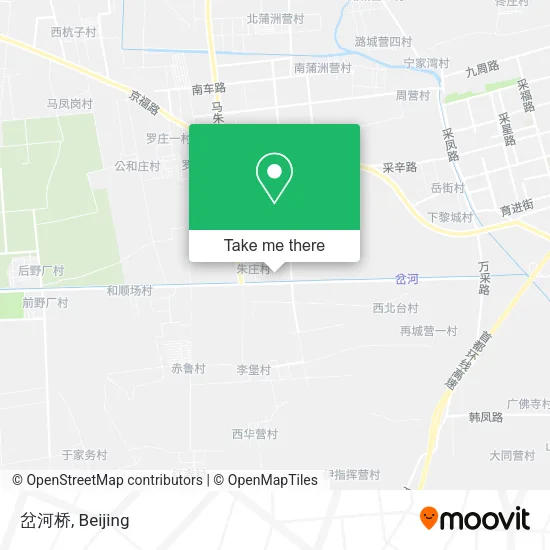 岔河桥 map