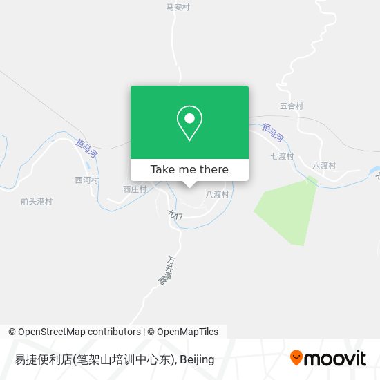 易捷便利店(笔架山培训中心东) map