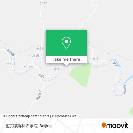 北京穆斯林农家院 map