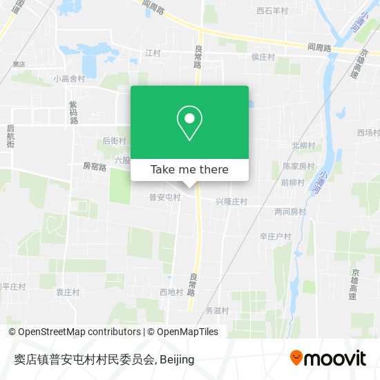 窦店镇普安屯村村民委员会 map