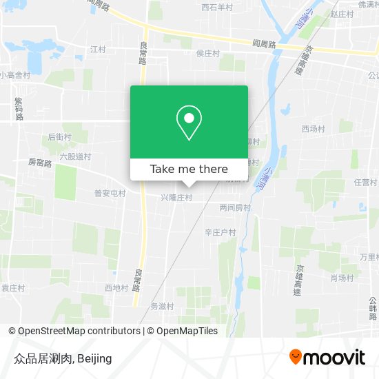 众品居涮肉 map