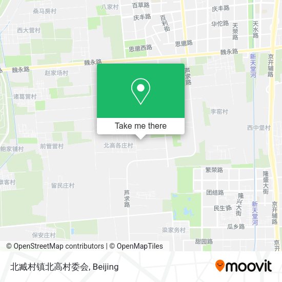 北臧村镇北高村委会 map