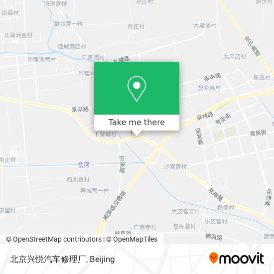 北京兴悦汽车修理厂 map