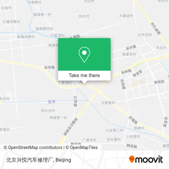 北京兴悦汽车修理厂 map