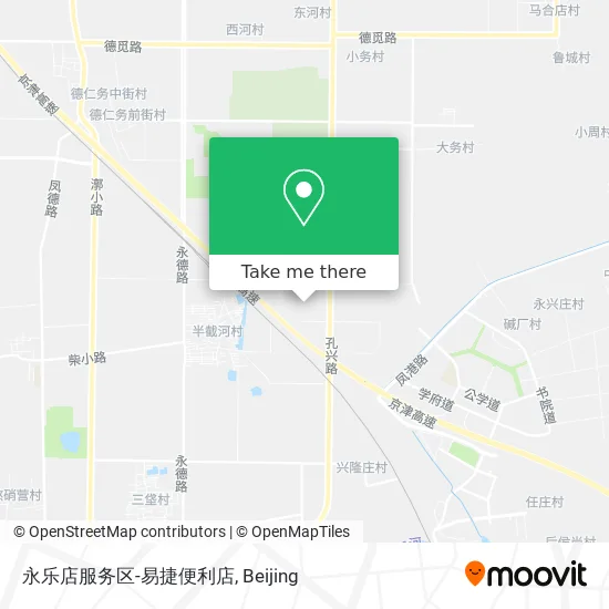 永乐店服务区-易捷便利店 map