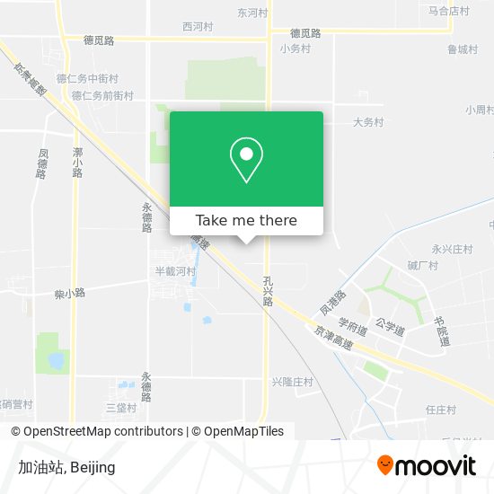 加油站 map