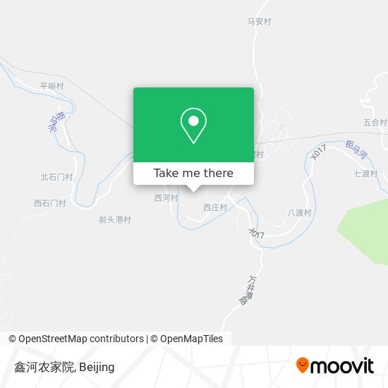鑫河农家院 map