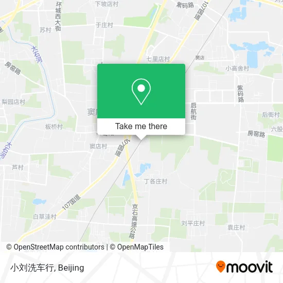 小刘洗车行 map