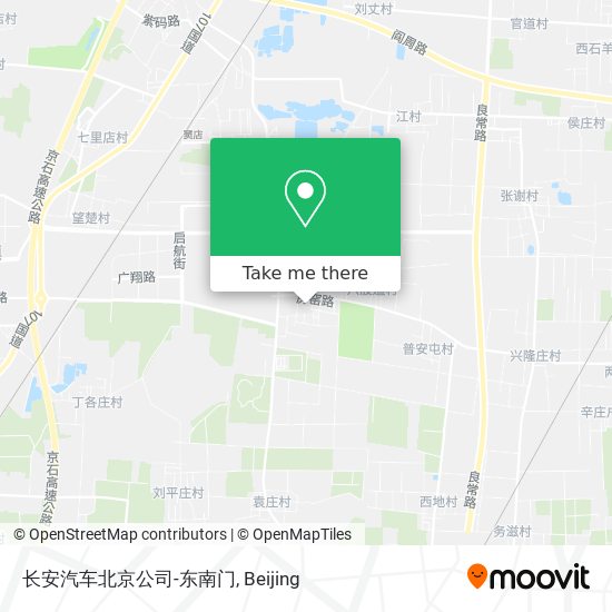 长安汽车北京公司-东南门 map
