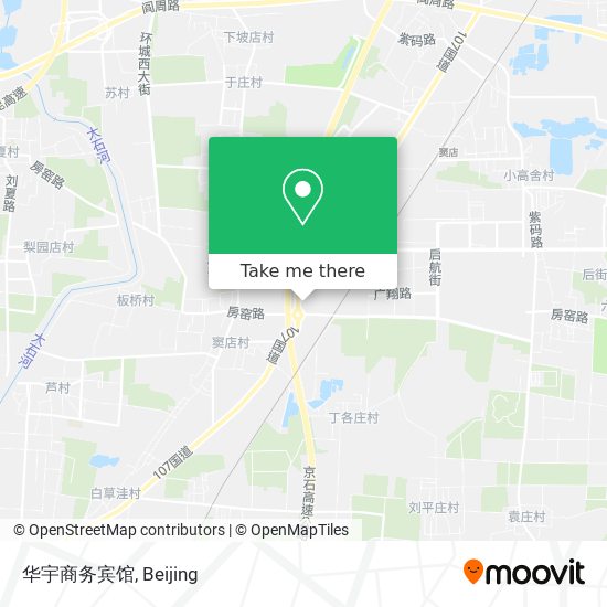 华宇商务宾馆 map