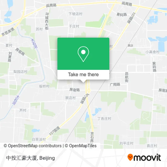 中投汇豪大厦 map