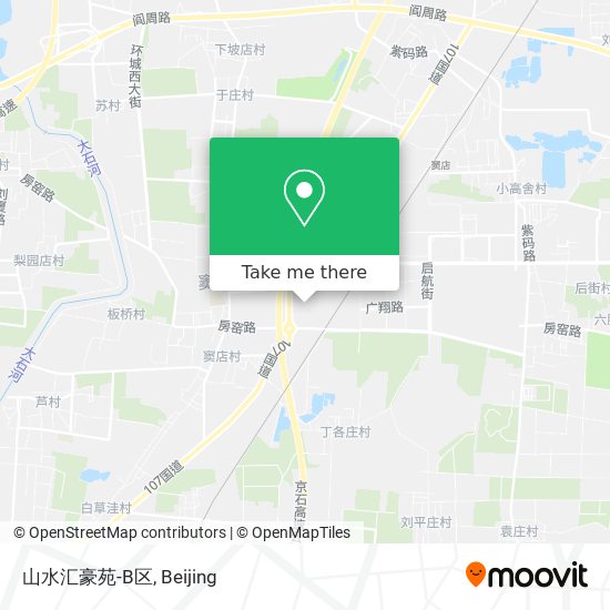 山水汇豪苑-B区 map