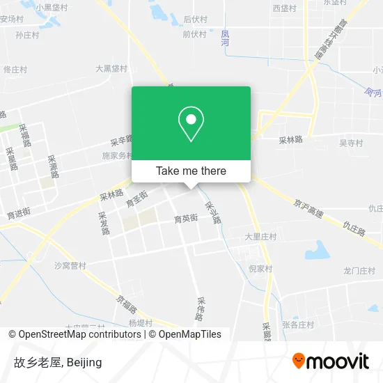 故乡老屋 map