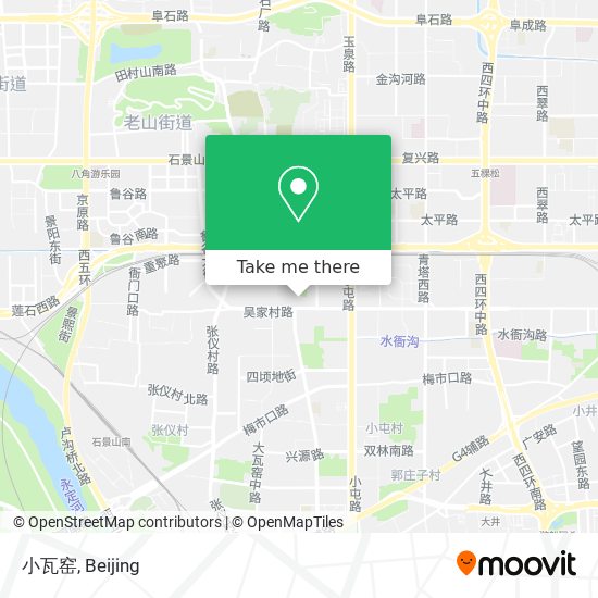 小瓦窑 map