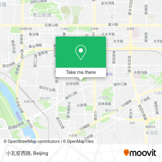 小瓦窑西路 map