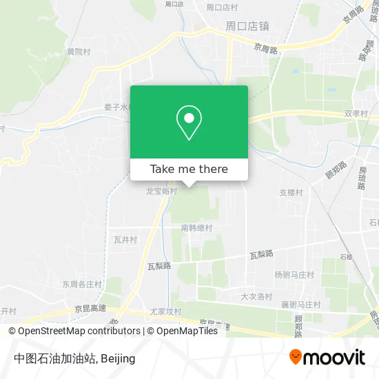 中图石油加油站 map