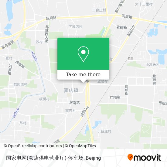国家电网(窦店供电营业厅)-停车场 map