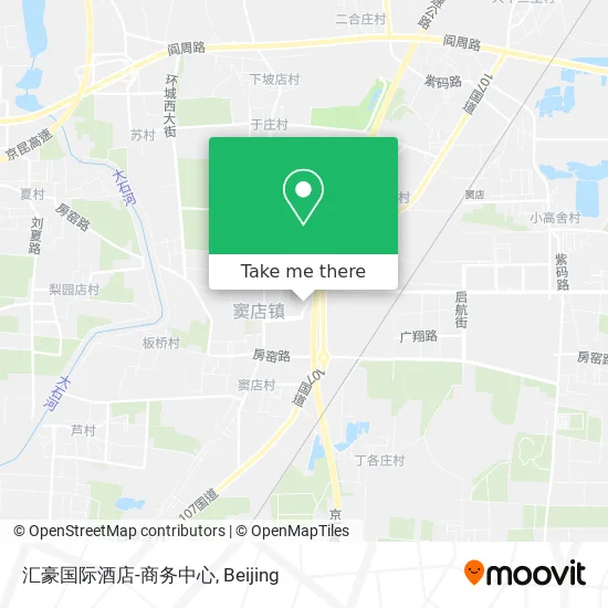 汇豪国际酒店-商务中心 map
