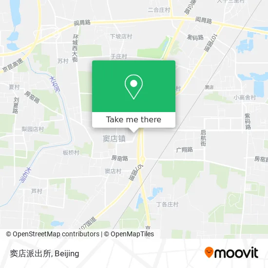 窦店派出所 map