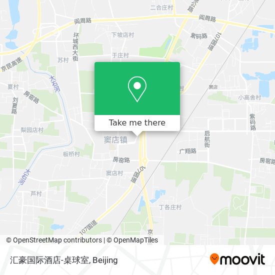 汇豪国际酒店-桌球室 map