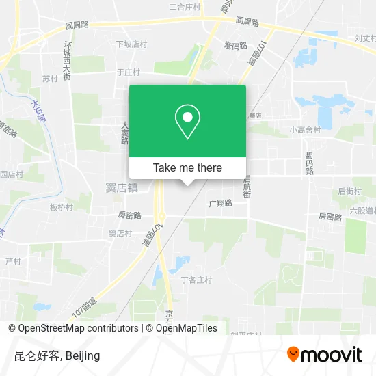 昆仑好客 map