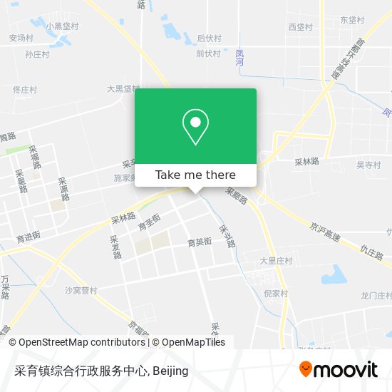 采育镇综合行政服务中心 map