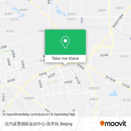 北汽采育国际会议中心-洗手间 map