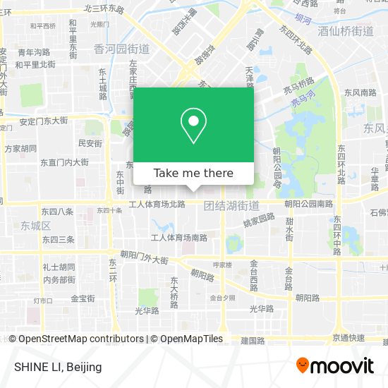 SHINE LI map
