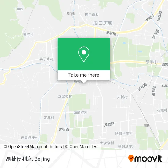 易捷便利店 map