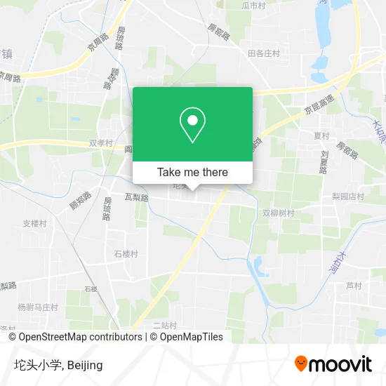 坨头小学 map