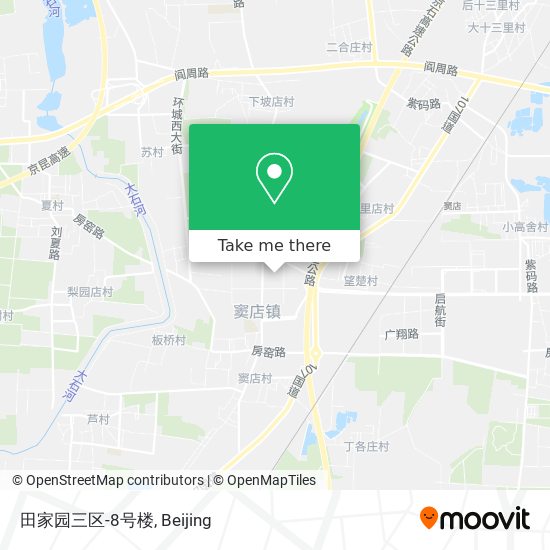 田家园三区-8号楼 map
