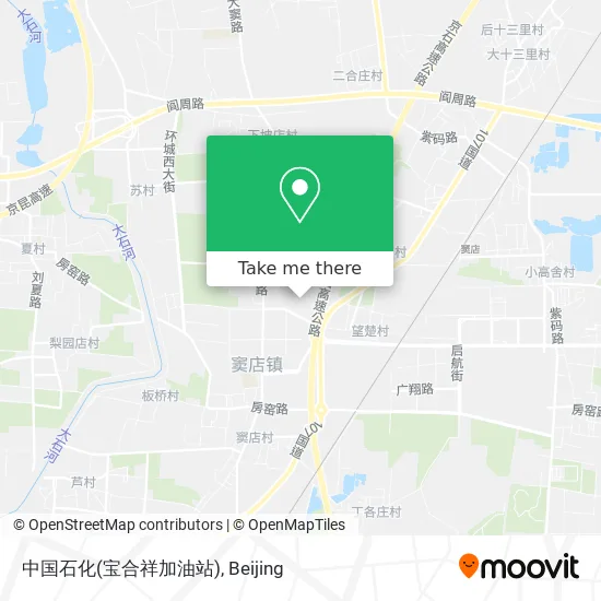 中国石化(宝合祥加油站) map