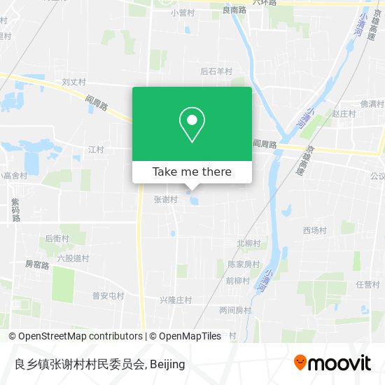 良乡镇张谢村村民委员会 map