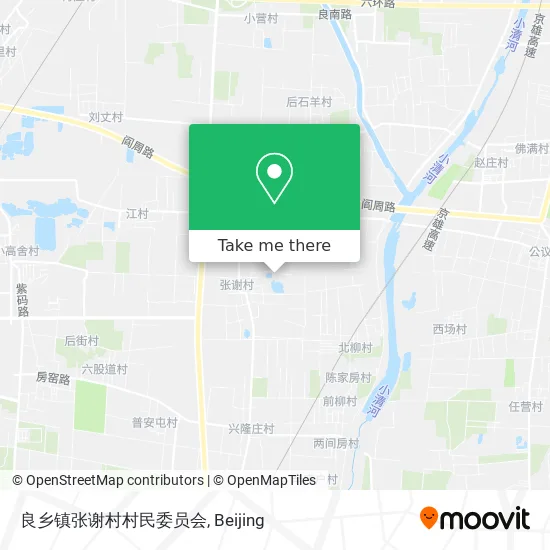 良乡镇张谢村村民委员会 map