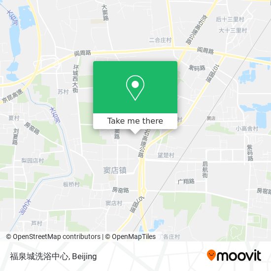 福泉城洗浴中心 map