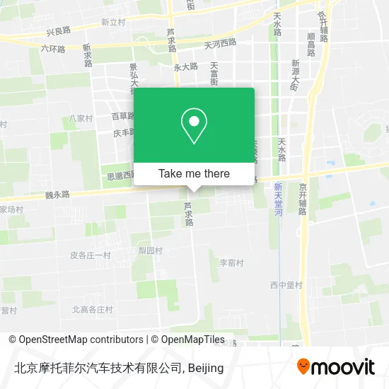 北京摩托菲尔汽车技术有限公司 map