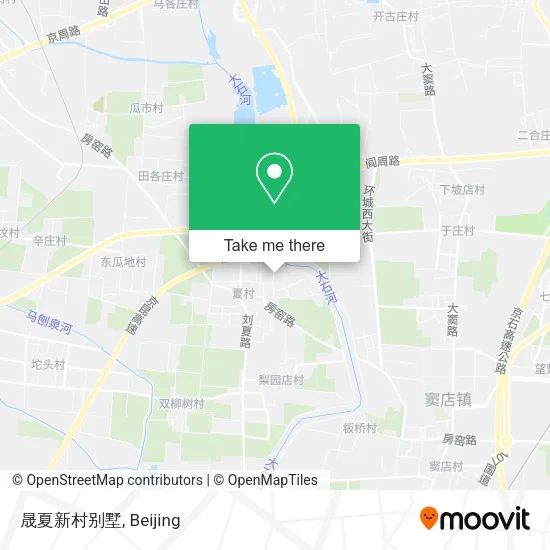 晟夏新村别墅 map