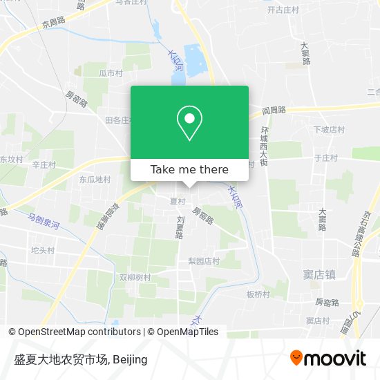 盛夏大地农贸市场 map