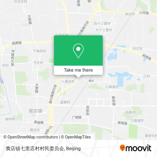 窦店镇七里店村村民委员会 map