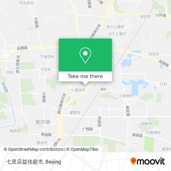 七里店益佳超市 map