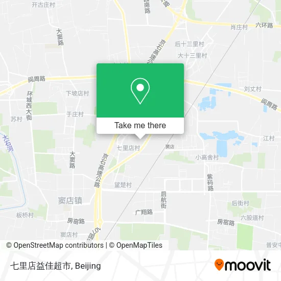 七里店益佳超市 map