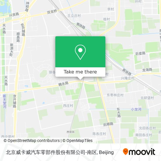 北京威卡威汽车零部件股份有限公司-南区 map